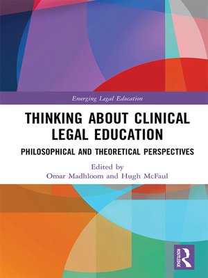 cover image of Thinking About Clinical Legal Education